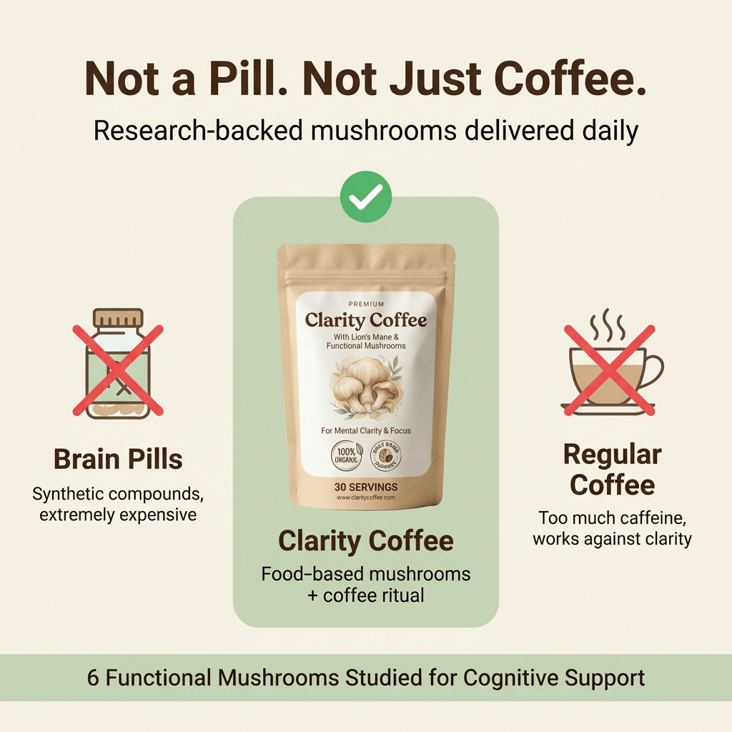 Clarity Coffee - Daily Brain Health Supplement