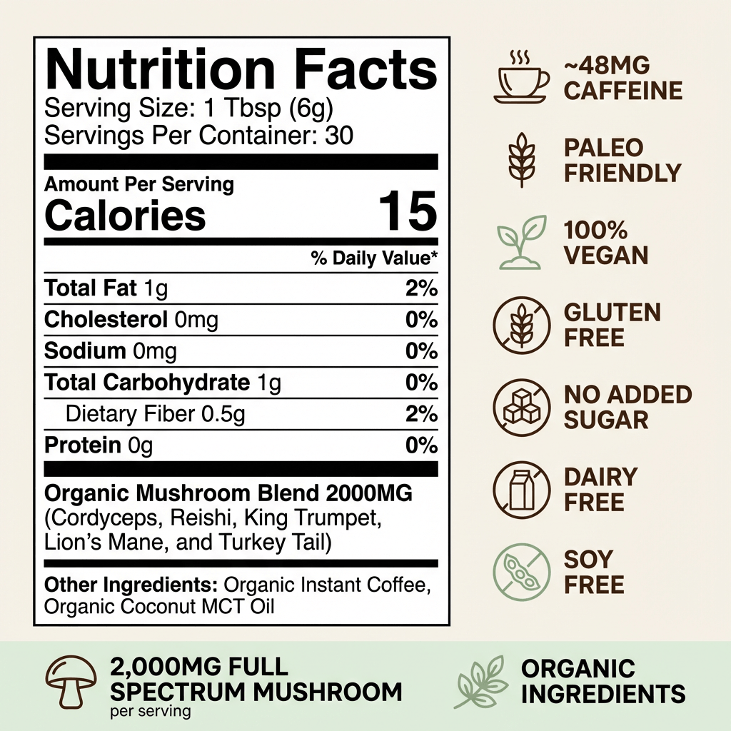 Clarity Coffee - Daily Brain Health Supplement