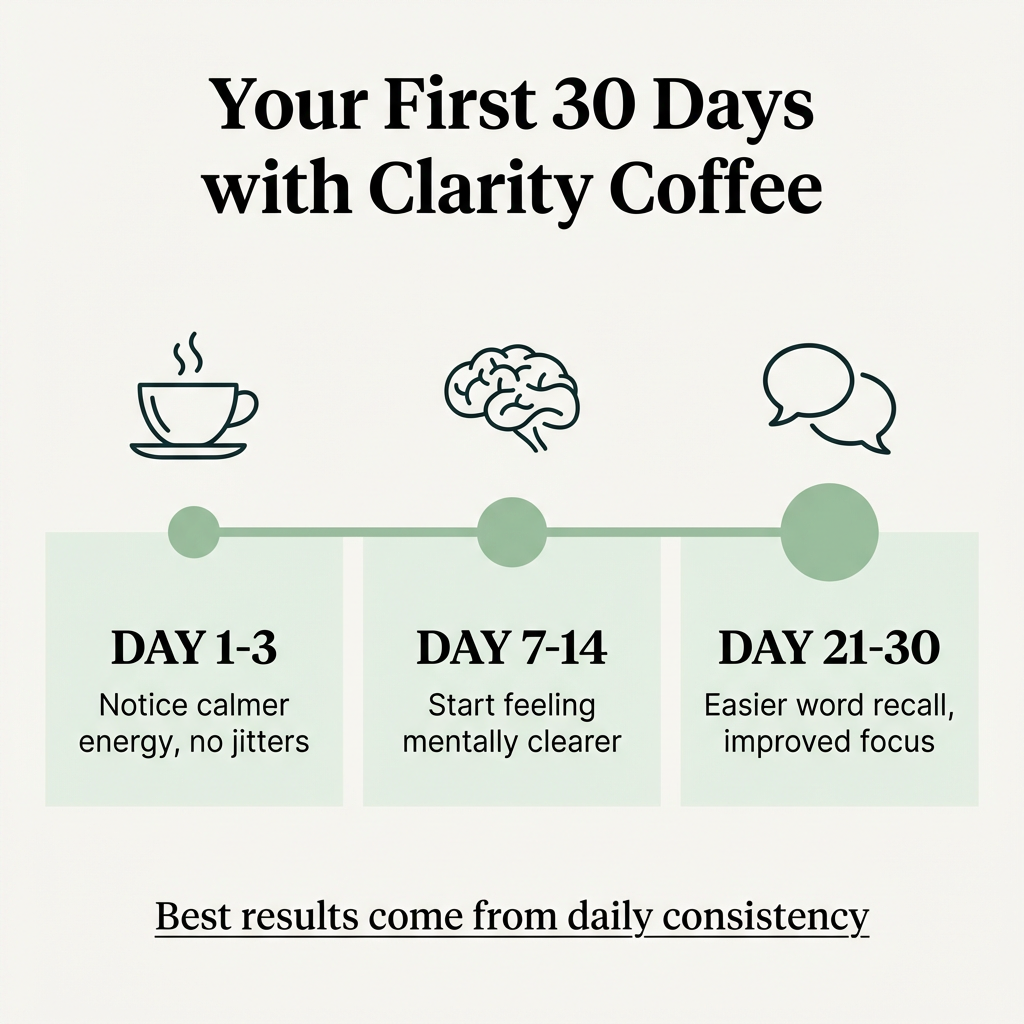 Clarity Coffee - Daily Brain Health Supplement