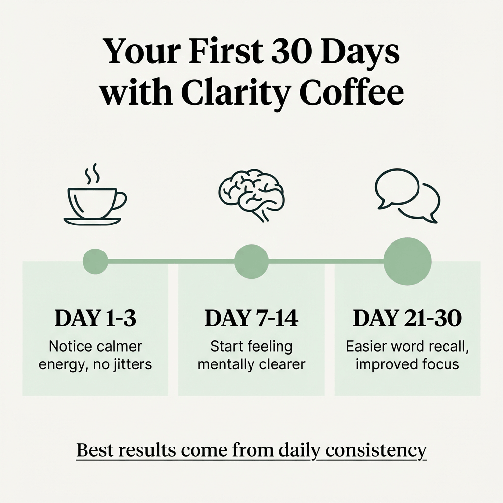 Clarity Coffee - Daily Brain Health Supplement
